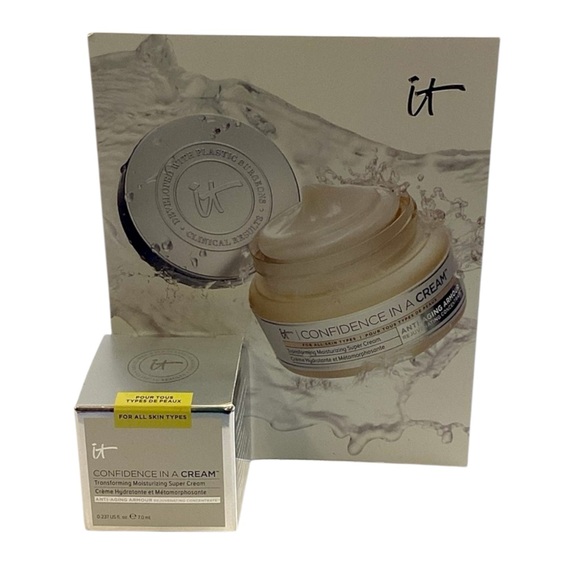 🍄 IT Cosmetics Celebration Powder Foundation and Confidence Cream Set - Picture 5 of 11